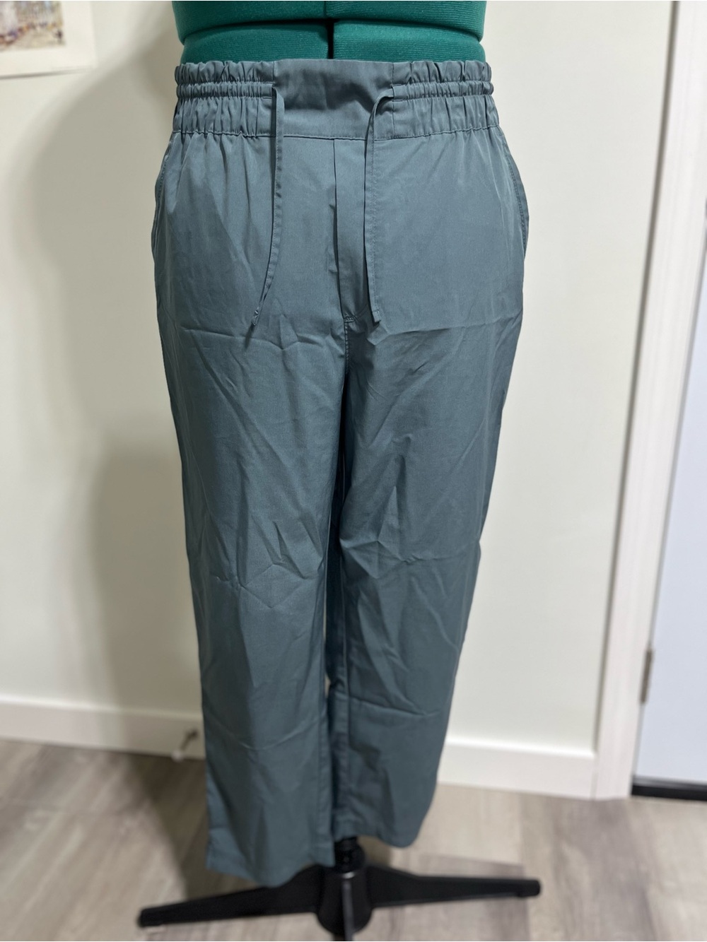 Old Navy Women's Teal Drawstring Track Pants